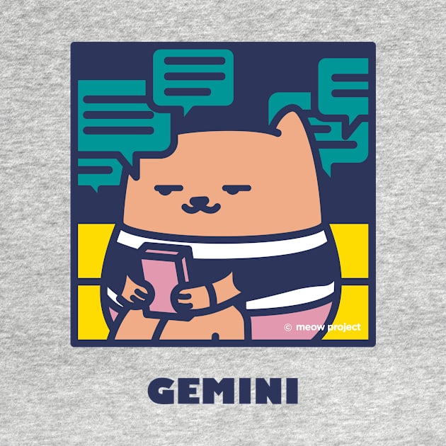 Quarantine Cat Zodiac Signs: Gemini cat by meowproject